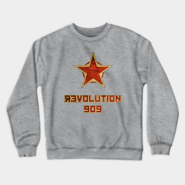 REVOLUTION909 Crewneck Sweatshirt by KIMIDIGI